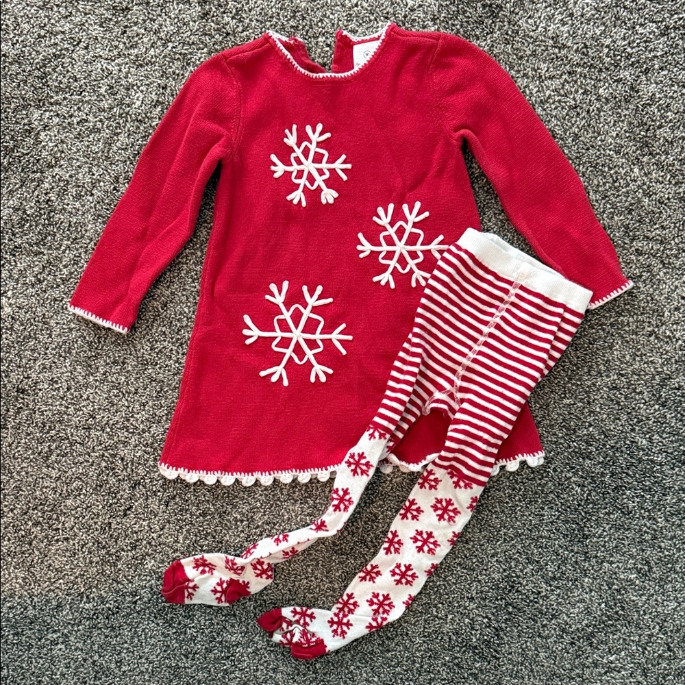 Hanna Andersson Christmas outfit